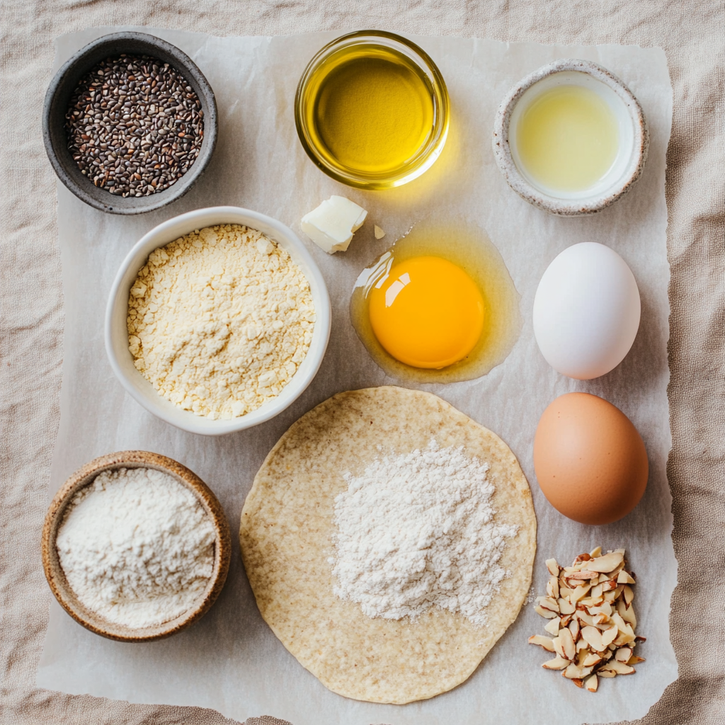 High protein tortilla ingredients